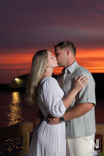 Curacao Proposal Love Story
