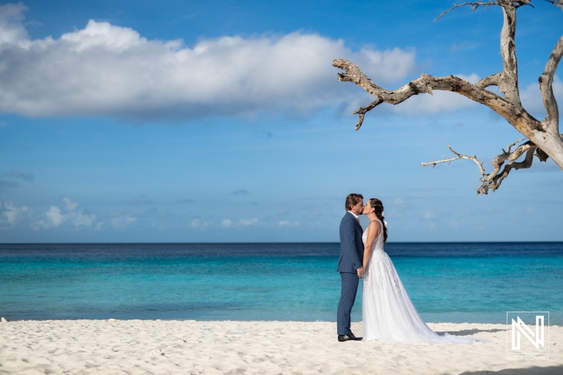 Trash the Dress photoshoot at Cas Abao beach