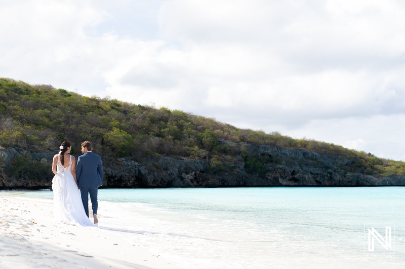 Trash the Dress photoshoot at Cas Abao beach