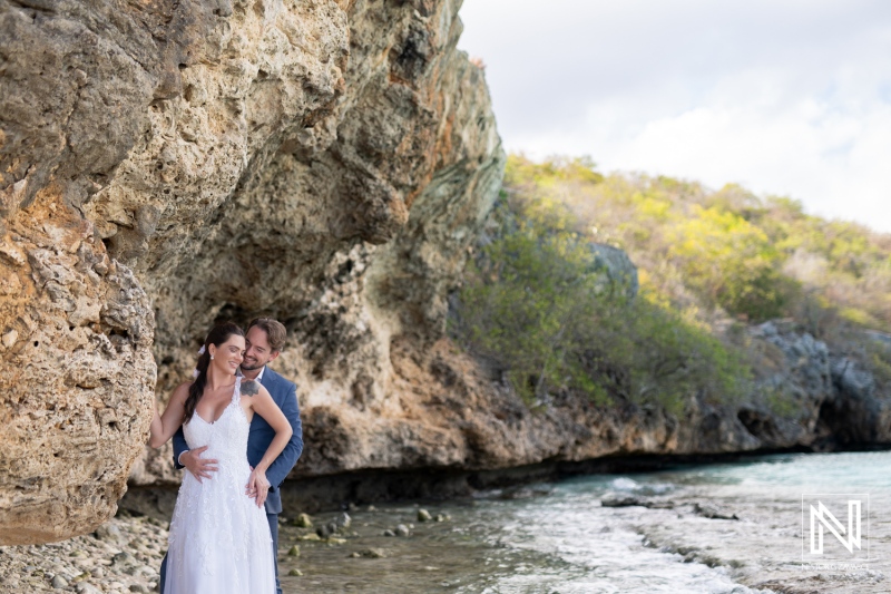 Trash the Dress photoshoot at Cas Abao beach