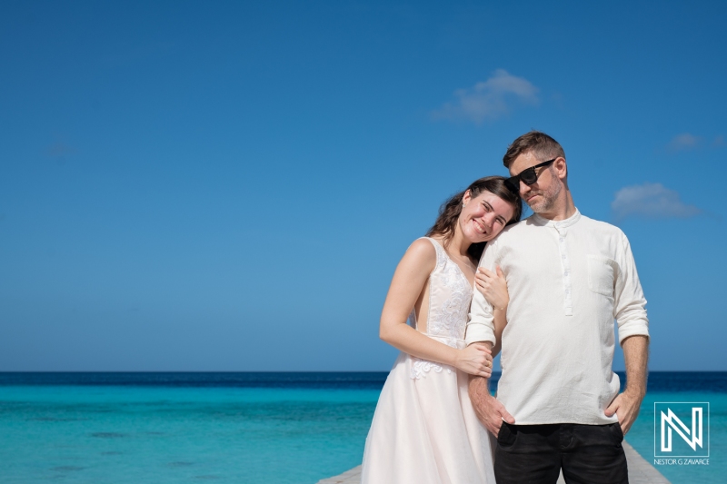 Trash the Dress photoshoot at Porto Mari