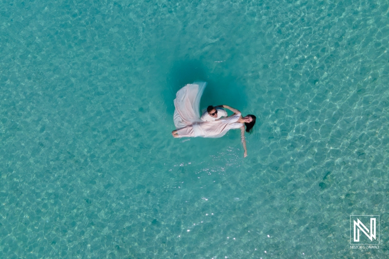 Trash the Dress photoshoot at Porto Mari