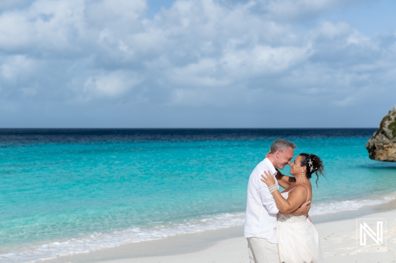 Couple Portrait at Cas Abao Beach