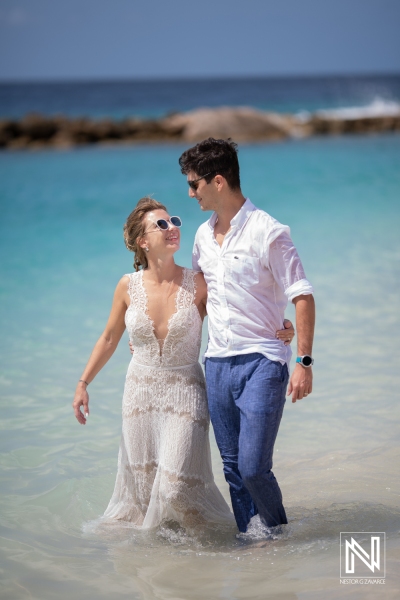 Trash the Dress photo session