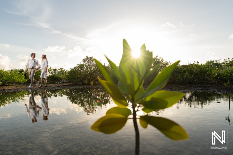 Trash the Dress photoshoot at Doggy Beach