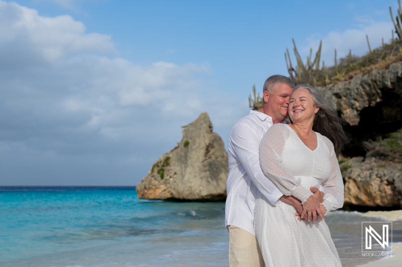 Trash the Dress photoshoot at Cas Abao Beach