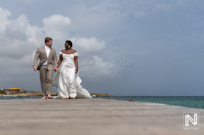 Trash the Dress photoshoot at Playa Kanoa