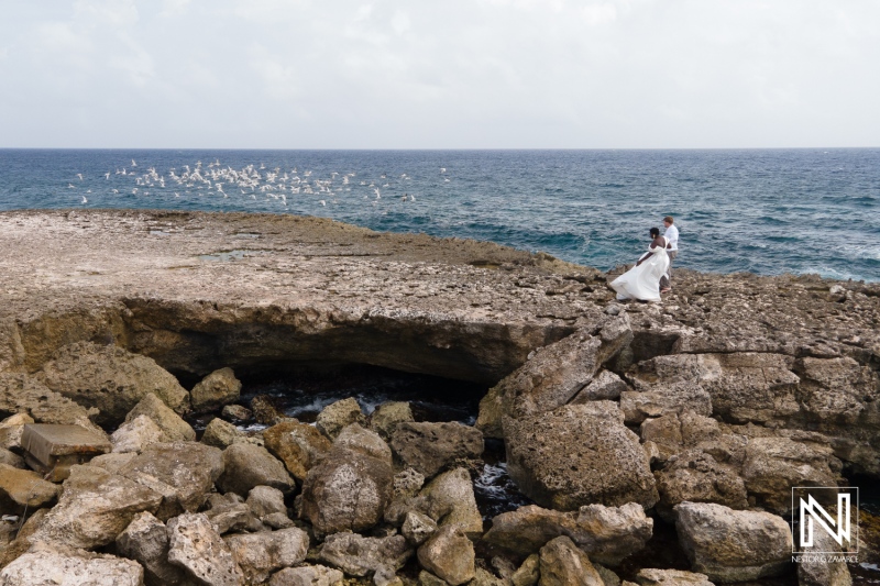 Trash the Dress photoshoot at Playa Kanoa