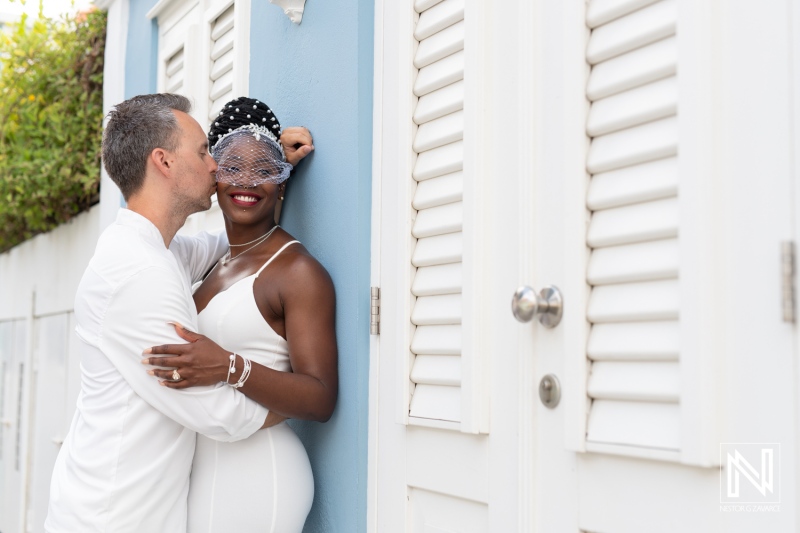 Trash the Dress photoshoot in Otrobanda