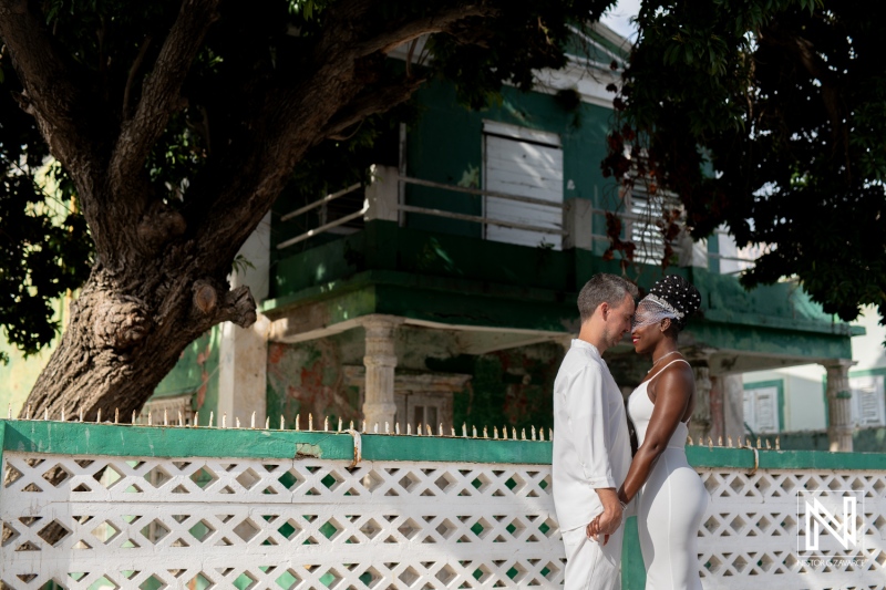 Trash the Dress photoshoot in Otrobanda