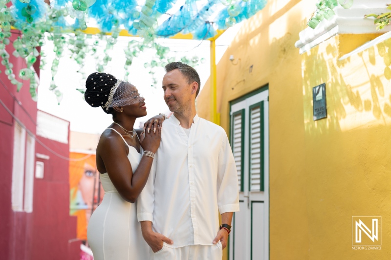 Trash the Dress photoshoot in Otrobanda