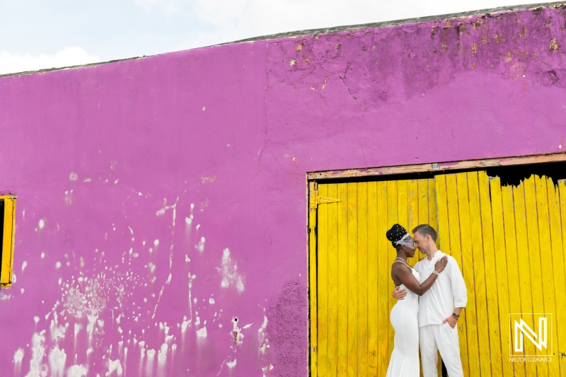 Trash the Dress photoshoot in Otrobanda