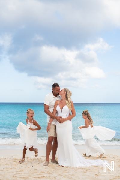 Trash the Dress session in Curacao