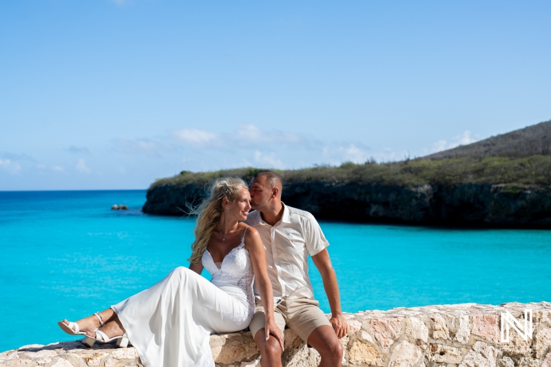 Trash the Dress session in Curacao