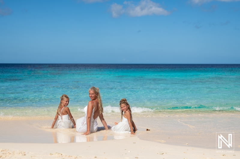 Trash the Dress session in Curacao