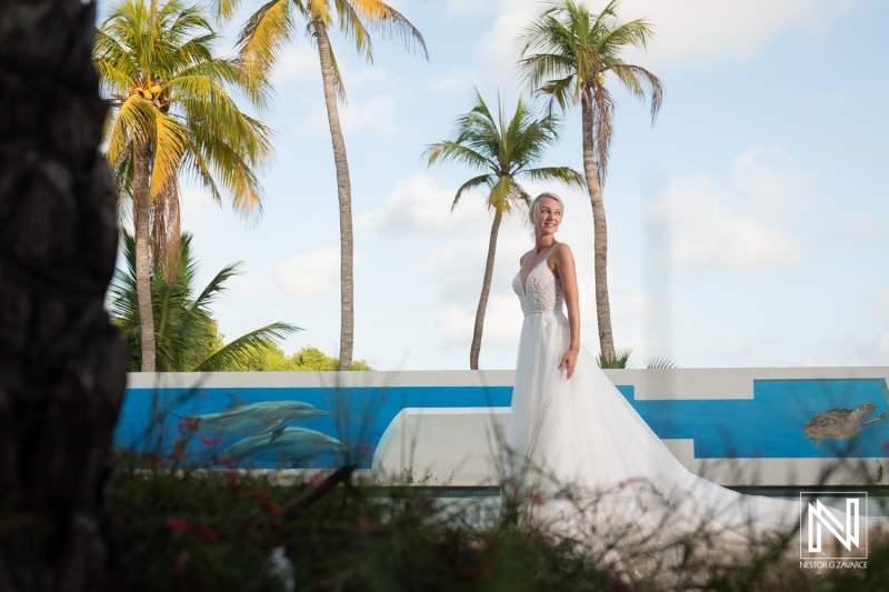 Trash the Dress photoshoot session at Mangrove Beach Corendon