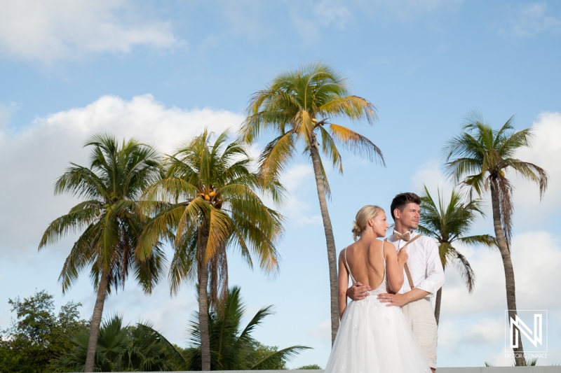 Trash the Dress photoshoot session at Mangrove Beach Corendon