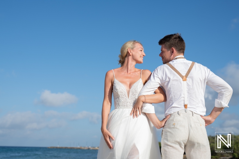 Trash the Dress photoshoot session at Mangrove Beach Corendon