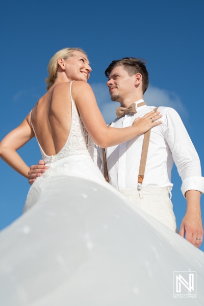Trash the Dress photoshoot session at Mangrove Beach Corendon