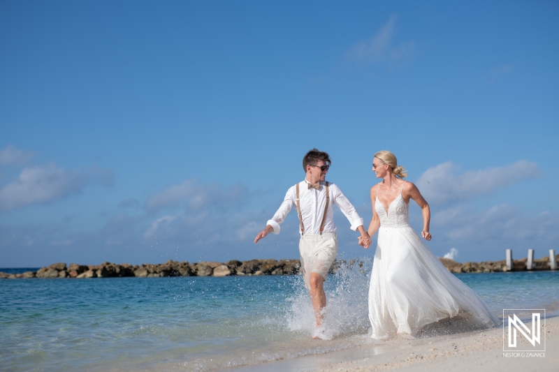 Trash the Dress photoshoot session at Mangrove Beach Corendon