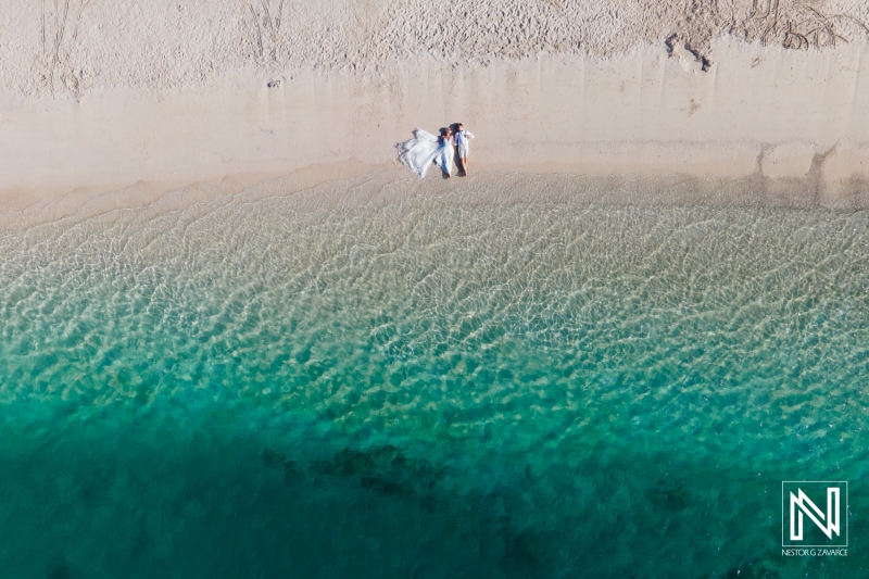 Trash the Dress photoshoot session at Mangrove Beach Corendon