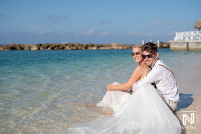 Trash the Dress photoshoot session at Mangrove Beach Corendon
