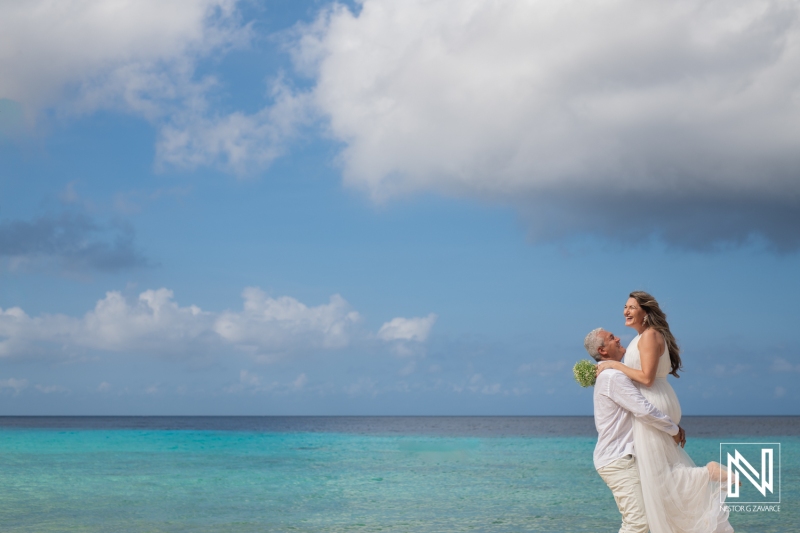 Trash the Dress session at Kokomo Beach
