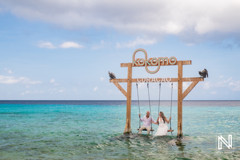 Trash the Dress session at Kokomo Beach