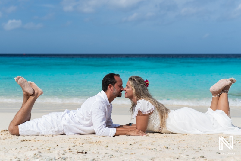 Trash the Dress photoshoot session at Cas Abao Beach