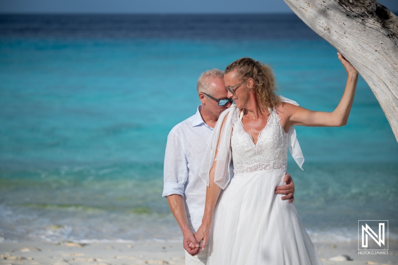 Romantic Portrait beneath a Coastal Tree