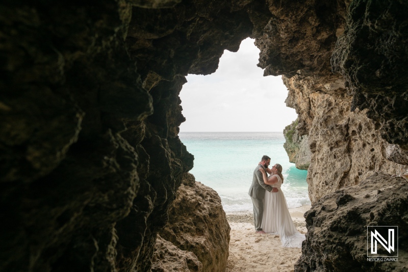 Trash the Dress at Cas Abao Beach