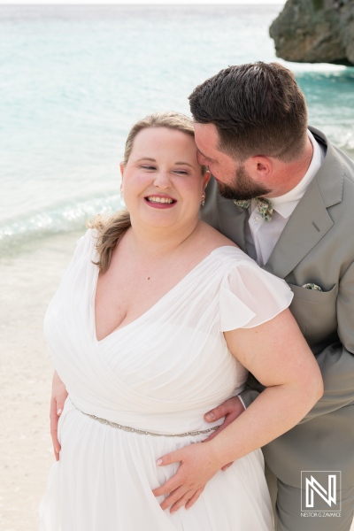 Romantic Post-Wedding Session in Curacao