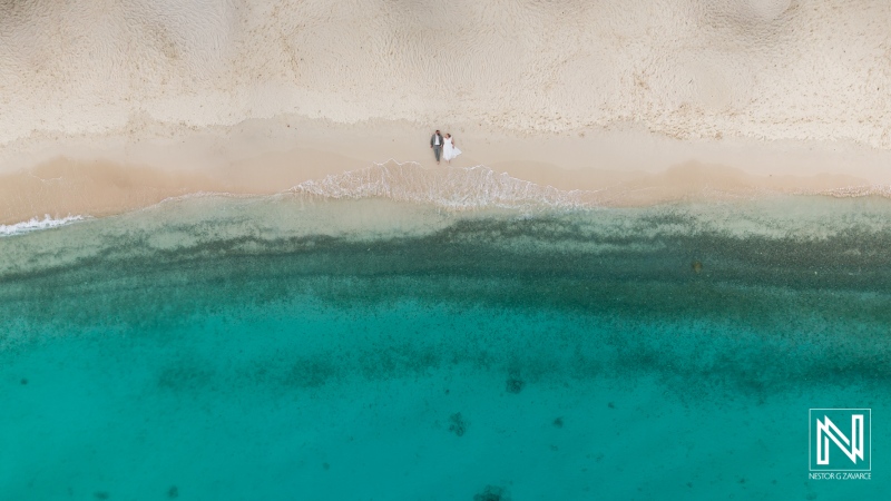 Trash the Dress at Cas Abao Beach