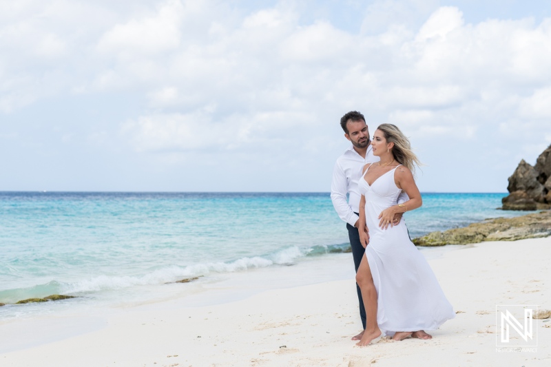 Trash the Dress photoshoot at Playa Porto Mari