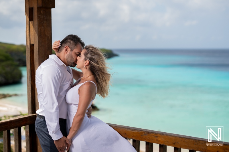 Trash the Dress photoshoot at Playa Porto Mari