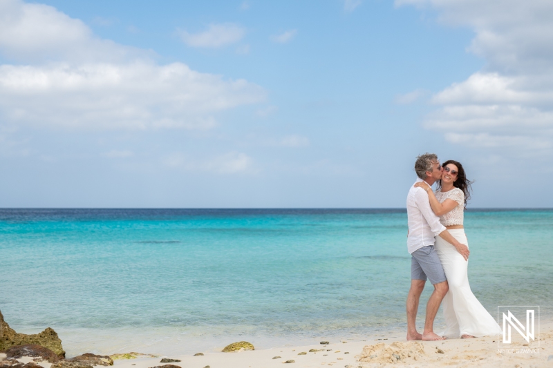 Trash the Dress session at Playa Porto Mari