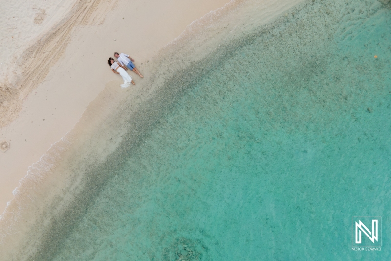 Trash the Dress session at Playa Porto Mari