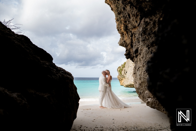 Trash the Dress Session in Curacao