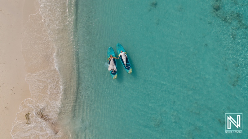 Colorful Caribbean Couple Portrait