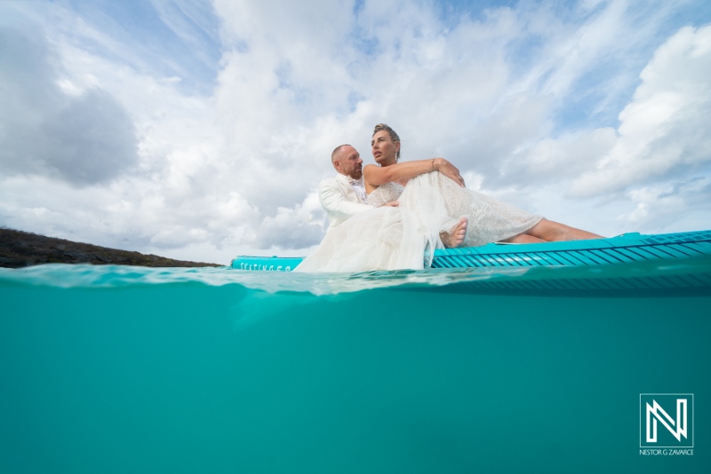 Caribbean Beach Trash the Dress