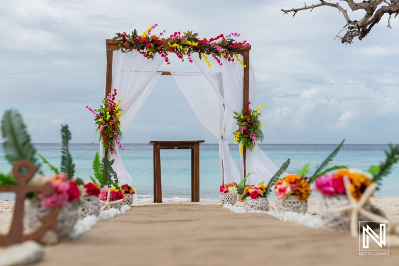 Ceremony setup