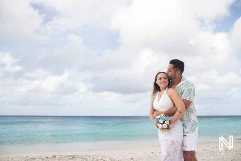Couple photoshoot at Cas Abao Beach