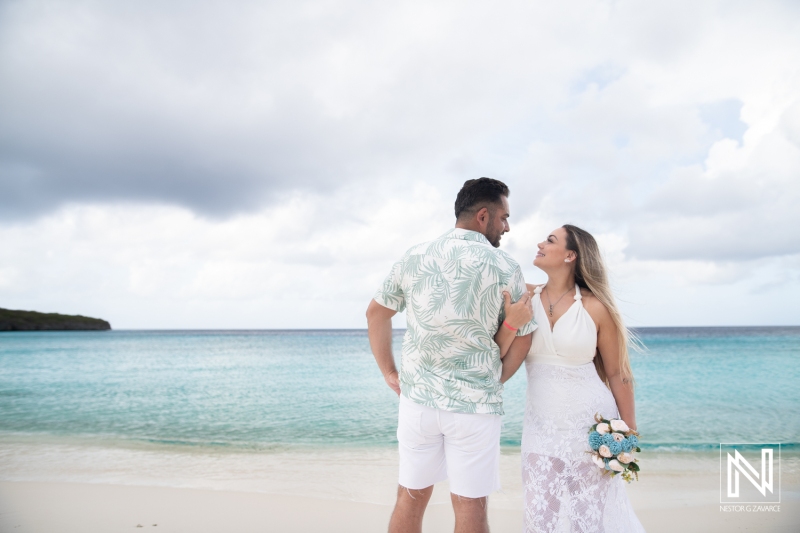 Couple photoshoot at Cas Abao Beach