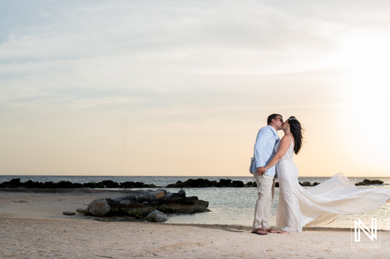 Couple sunset photoshoot session