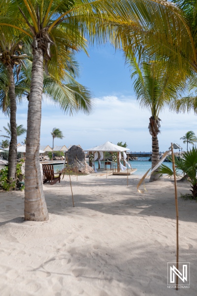 Baoase Beach Ceremony Setting