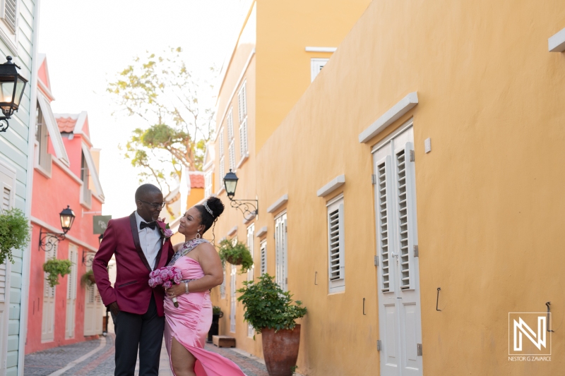 Couple photoshoot at Kura Hulanda