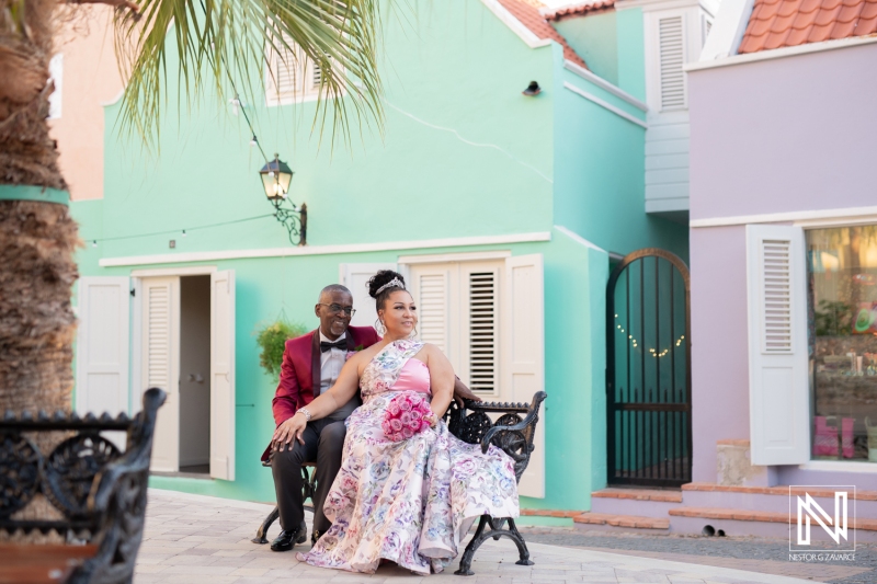 Couple photoshoot at Kura Hulanda