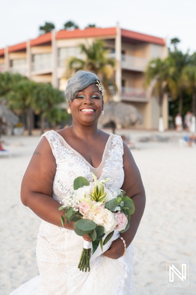 Bride walking down the aisle