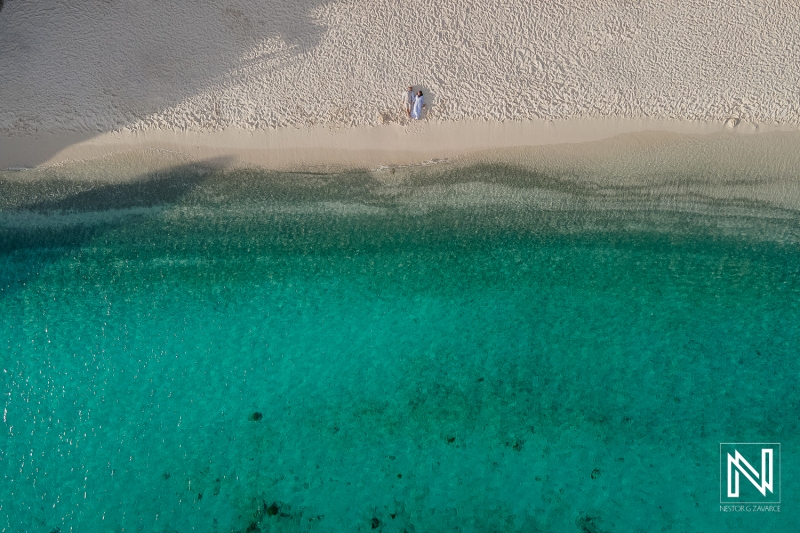 Vows Renewal photo session - Drone shot