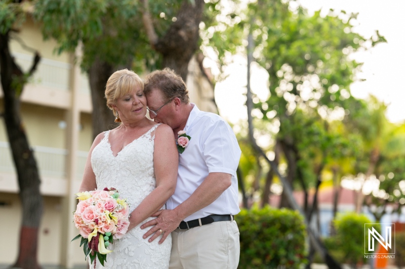 Bride and groom photoshoot session